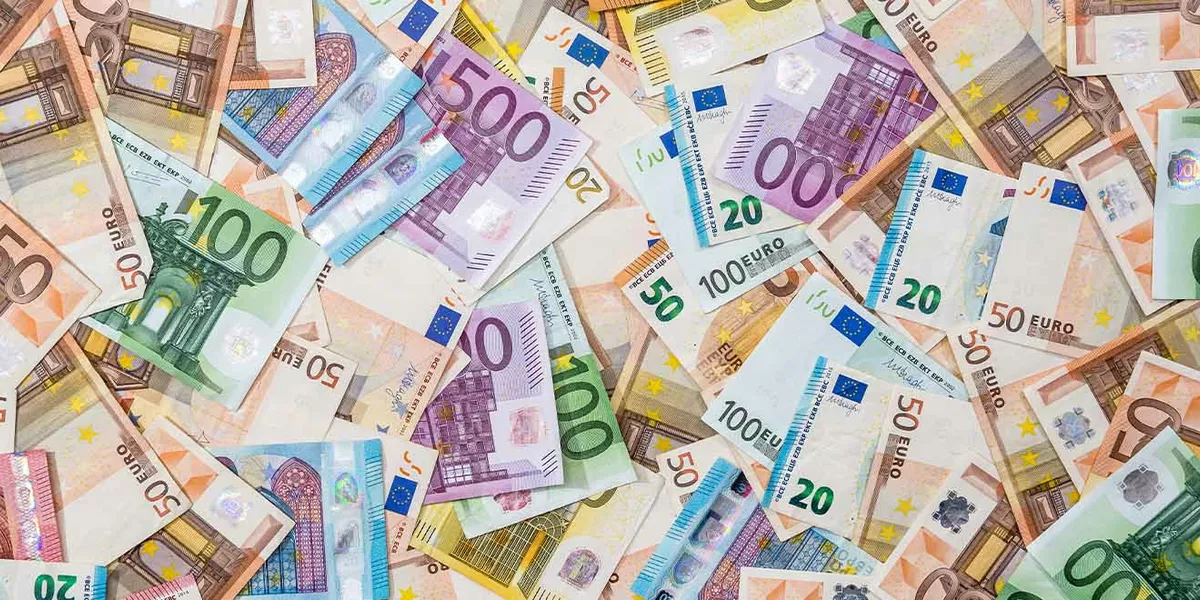 unterschiedliche Euro-Geldscheine